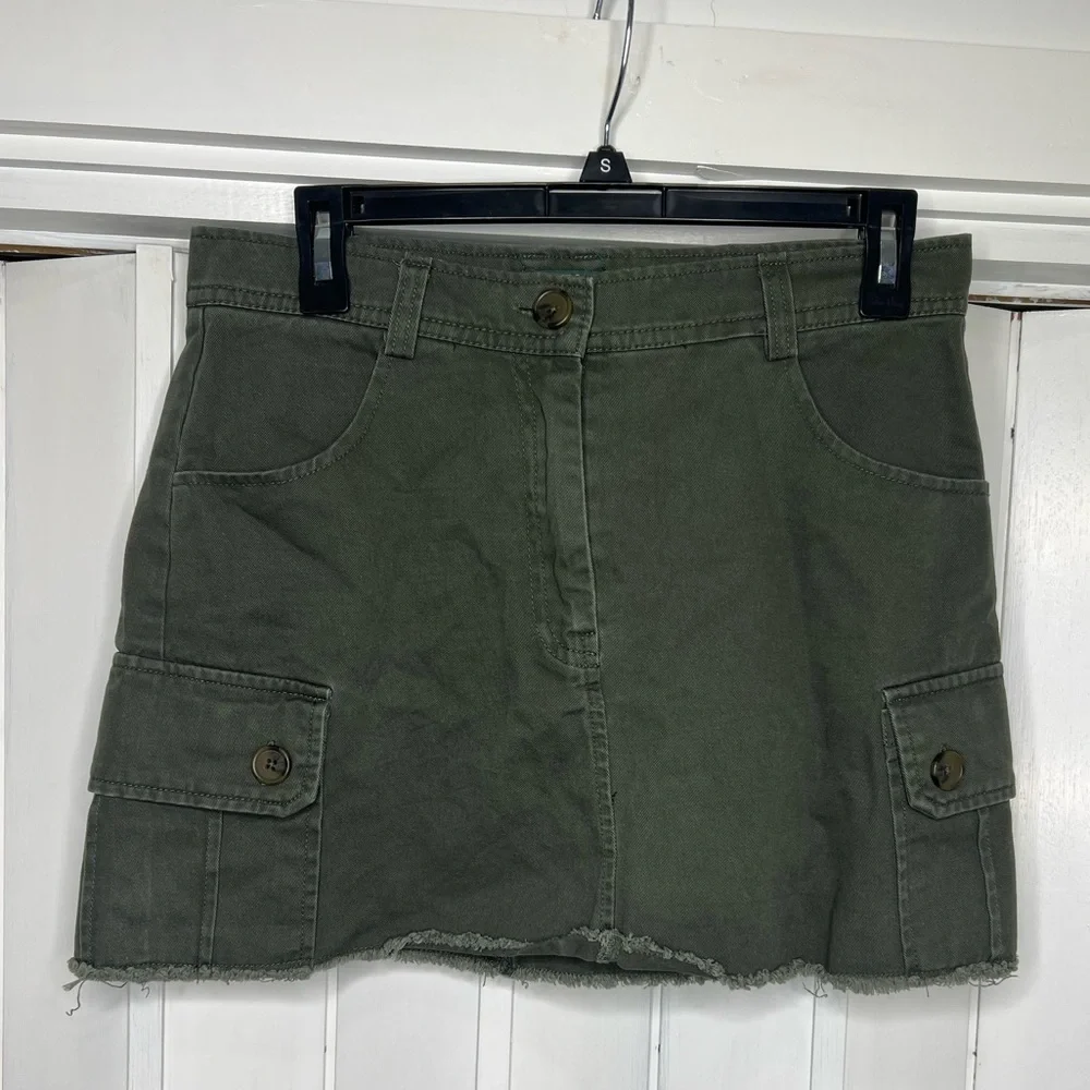 Wild Fable Y2K Mini Cargo Skirt Size Small